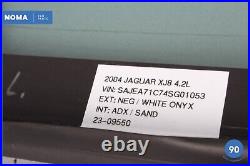 04-09 Jaguar XJ8 XJR VDP X350 X358 Rear Left Side Quarter Door Window Glass OEM