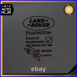 05-16 Land Rover LR4 LR3 HSE Rear Left Side Fixed Privacy Window Glass OEM