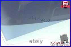 07-13 Mercedes W221 S63 AMG Rear Left Door Window Glass OEM