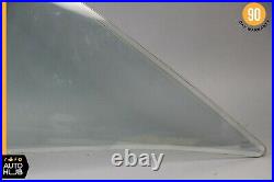 07-14 Mercedes W216 CL600 CL63 AMG Rear Left Driver Quarter Window Glass OEM