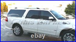 07-17 Ford Expedition EL Rear Cargo Chrome Window Sill Trim Accent Door Accent