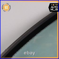08-14 Mercedes W204 C300 C350 C250 Rear Right Side Quarter Window Glass OEM