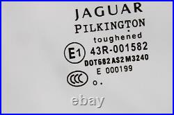 09 10 11 12 13 14 15 Jaguar Xf X250 Left Rear Window Door Glass Oem