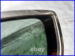 16-23 MAZDA CX-9 REAR LEFT LH DRIVER SIDE QUARTER WINDOW GLASS WithMOLDING OEM
