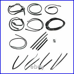 17 Piece Master Seal Weatherstrip Kit for Mercedes W107 380SL 450SL 560SL