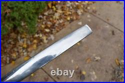 1955 1956 1957 Chevy Rear Window Glass Exterior Upper Trim Moulding 55 56 57 OEM