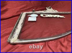 1963 1964 FORD FALCON 2DR HARDTOP DRIVERS LH OEM QUARTER WINDOW GLASS With FRAME