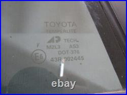 1995-2004 Toyota Tacoma Back Rear Glass Window Slider Slider M2L3 Privacy Tint