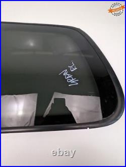 1996-2002 Toyota 4runner Rear Left Driver Side Quarter Window Glass Oem