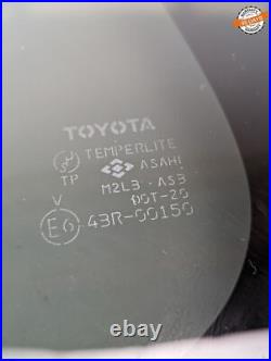 1996-2002 Toyota 4runner Rear Left Driver Side Quarter Window Glass Oem
