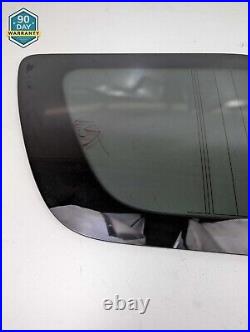2003-2009 Toyota 4runner Rear Left Driver Side Quarter Window Glass Oem