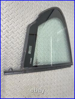 2011-2016 Bmw 535i Rear Right Passenger Side Door Quarter Vent Window Glass Oem