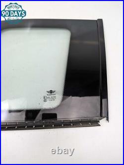 2011-2016 Mini Cooper Countryman R60 Rear Right Side Quarter Window Glass Oem