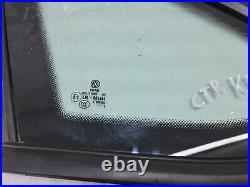 2018 Volkswagen Jetta Quarter Glass Window Left Driver Side Rear
