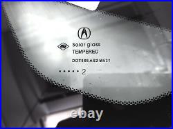 2023 Acura Integra Rear Driver Left Quarter Window Glass 73550-3S5-A11
