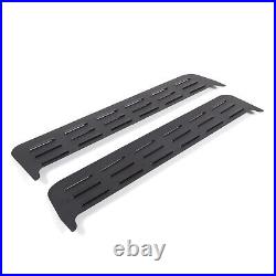 2PCS Alloy Rear Window Glass Louvers Air Vent Panel Trim For Hummer H2 2003-2009