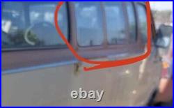 71-77 Dodge Van B100 B200 B300 Right Side Rear Cargo Door Pop-Out Window Glass