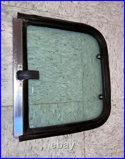 74-76 Jeep Cherokee SJ Qtr Glass Window w Seal, Pivoting Front Vent, LH Driver