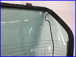 84-86 PORSCHE 944 REAR BACK WINDSHIELD HATCH LID WINDOW GLASS With WIPER ARM OEM