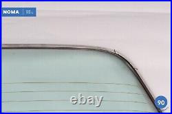 84-87 Jaguar XJ6 VDP Series 3 Rear Back Windshield Window Glass with Chrome OEM