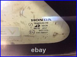 96-00 Civic 2Dr Coupe Left Quarter Panel Vent Glass Triangle Window Used OEM