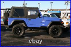 97-06 Jeep Wrangler TJ Replacement Soft Top with Tinted Windows & Upper Doors