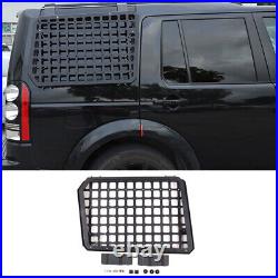 Aluminum Right Rear Window Glass Armor Cover For Land Rover Discovery 4 2004-16