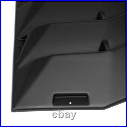 Black Rear Window Louver Sun Shade Cover Vent for 03-08 Nissan 350z Fairlady Z