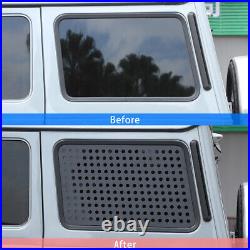 Car Rear Door Window Glass Strip Cover Trim For Benz G-Class W463 G500 2004-2018