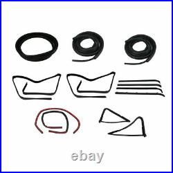 Complete Seal Kit All Black Window Trim for F-Series 80-86