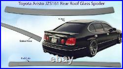 FRP Toyota Aristo LEXUS GS300 GS400 JZS161 Rear Window Glass Spoiler Visor OEM