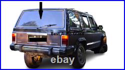 Fit 1986-1993 Jeep Wagoneer, Cherokee 2/4D SUV Back Glass, Rear Window Heated
