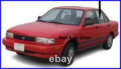 Fit 1991-2005 Nissan Sentra& Tsuru 4D Sedan Driver Rear Left Door window Glass