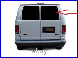 Fit 1992-2016 Ford Econoline Van Passenger Side Rear Right Window Back Glass
