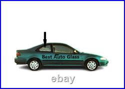 Fit 1993-1995 Honda Civic 2D Coupe Passenger Side Right Quarter Window Glass