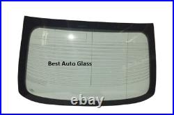 Fit 1999-2003 Mitsubishi Galant 4 Door Sedan Rear Window Back Glass Heated
