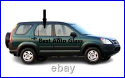 Fit 2002-2006 Honda CR-V 4D Utility Rear Right Passenger Door Window Glass/Clear