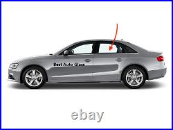 Fit 2009-16 Audi A4, S4, RS4 4D Sedan Driver Side Left Rear Door Window Glass