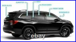 Fit 2016-2022 Toyota Tacoma Pickup 4D Crew Cab Right Rear Door Window Glass/Dark