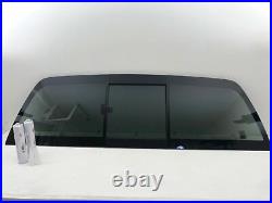 Fits 02-08 Dodge Ram Pickup Rear Back Window Glass Slider WithGlue Flush Fit NEW