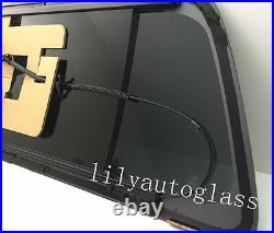 Fits 08-16 Ford F-Series Power Slider Back Window Glass OEM With Logo/Motor/Glue