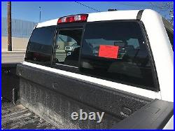 Fits 14-18 Silverado & Sierra 1500 2500 3500 Manual Slider Rear Window Glass NEW