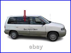 Fits 1989-1998 Mazda MPV Mini Van Passenger Rear Right Door Window Glass CLEAR