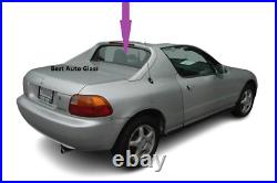 Fits 1993-1997 Honda Civic Del Sol 2Door Coupe Rear Back Window Glass Heated