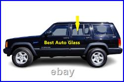 Fits 1993-1998 Jeep Grand Cherokee 4D Driver Rear Left Door Window Glass CLEAR