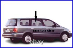 Fits 1995-1998 Honda Odyssey & 96-99 Isuzu Oasis Rear Right Door Window Glass