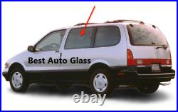 Fits 1996-1998 Mercury Villager & Quest Driver Side Rear Left Door Window Glass