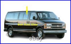 Fits 1996-2002 Chevy Express Van Passenger Sliding Right Rear Door Window Glass