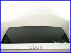 Fits 1999-2006 GMC Sierra Pickup Rear Window Back Glass Stationary Heated