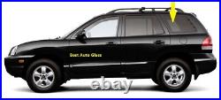 Fits 2001-2006 Hyundai Santa Fe Driver Side Left Rear Quarter Window Glass